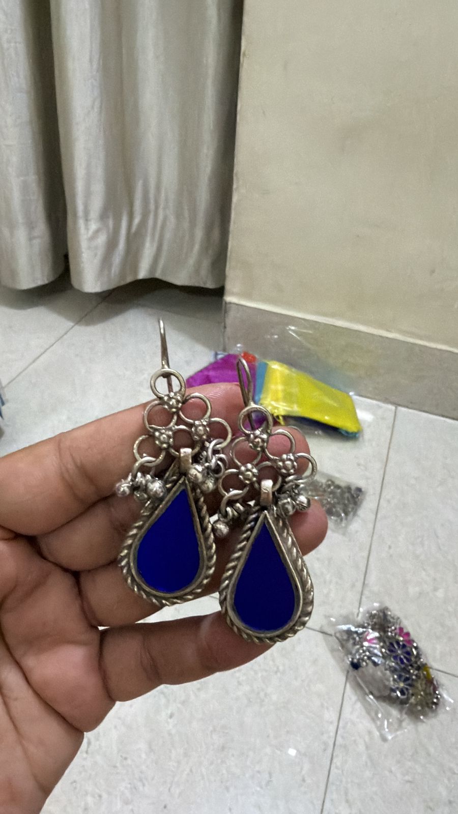 Neel Paani Earrings