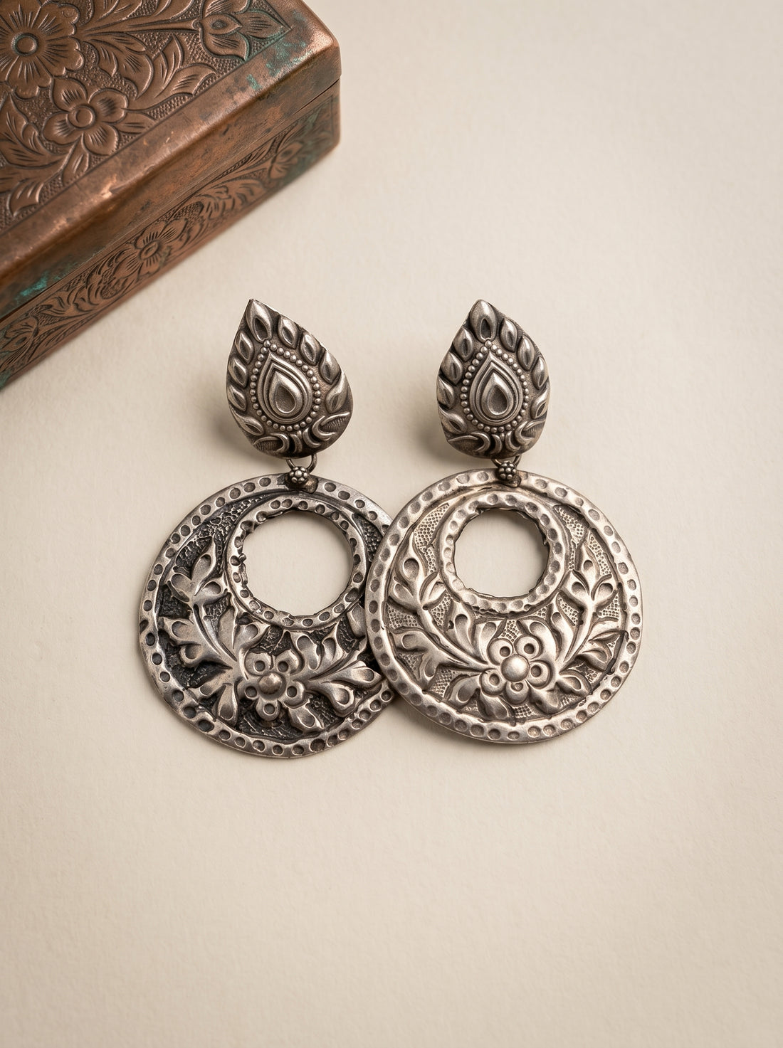 Chaand Chakra Earrings