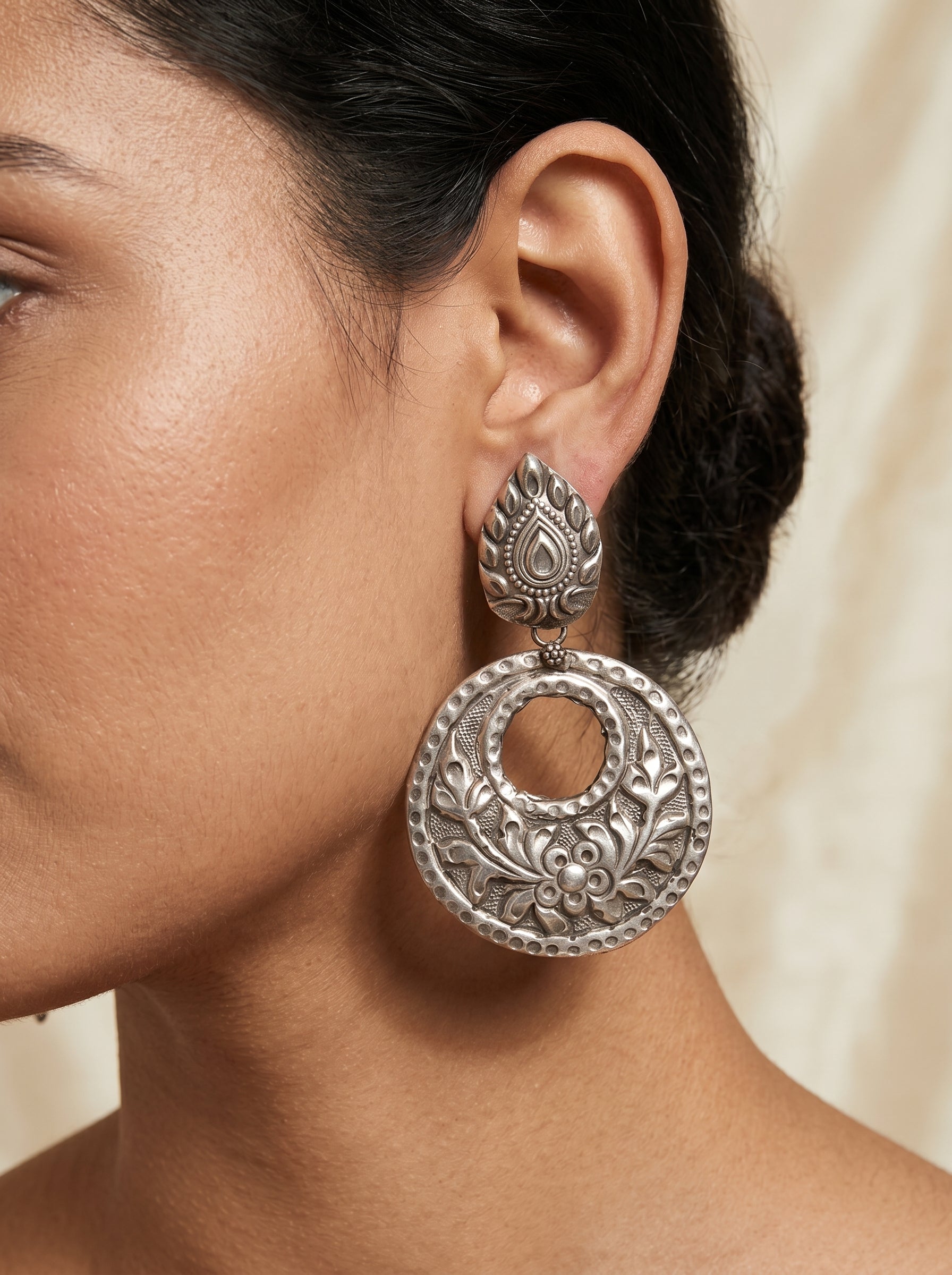Chaand Chakra Earrings