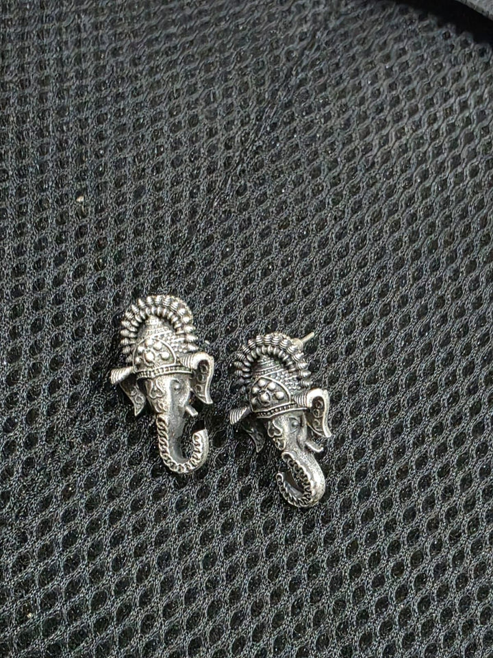 Ganesha Stud Earrings