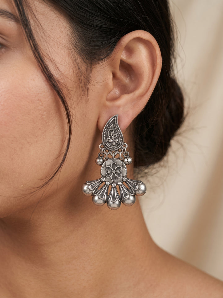 Paisley Fan Earrings