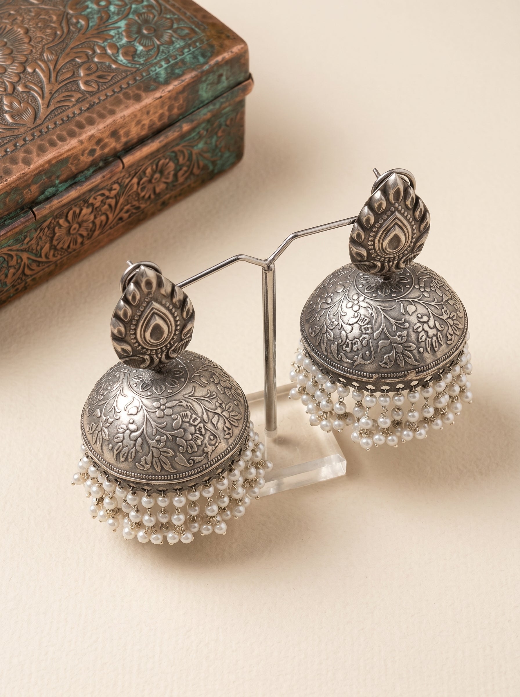 Teardrop Jhumka