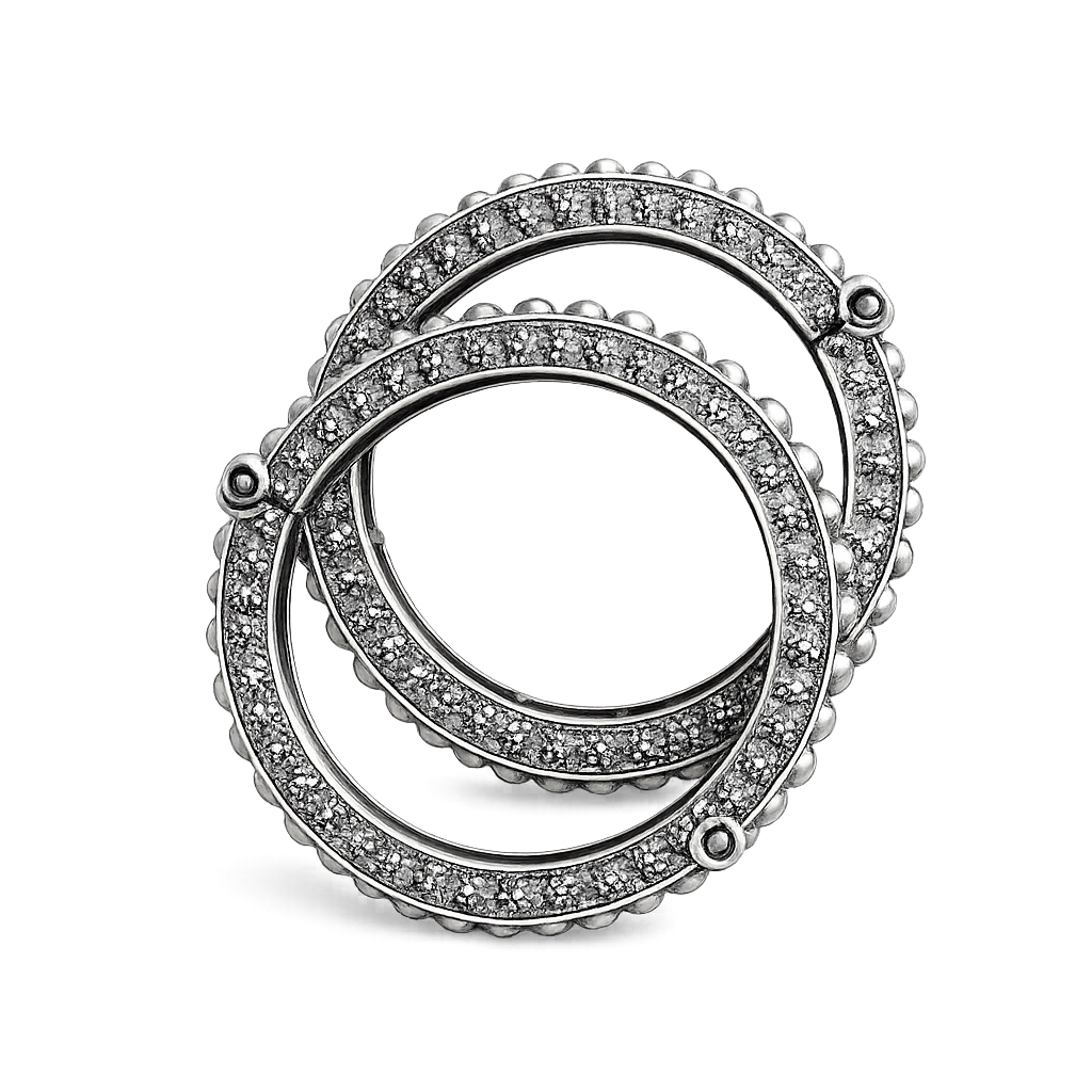 Oxidised Silver Textured Kada Bangles for Women | Elegant Everyday Ethnic Wear