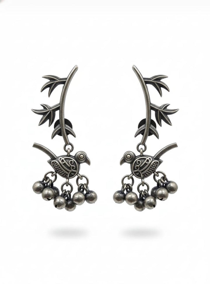 Bulbul Ghungroo Bird Earcuff