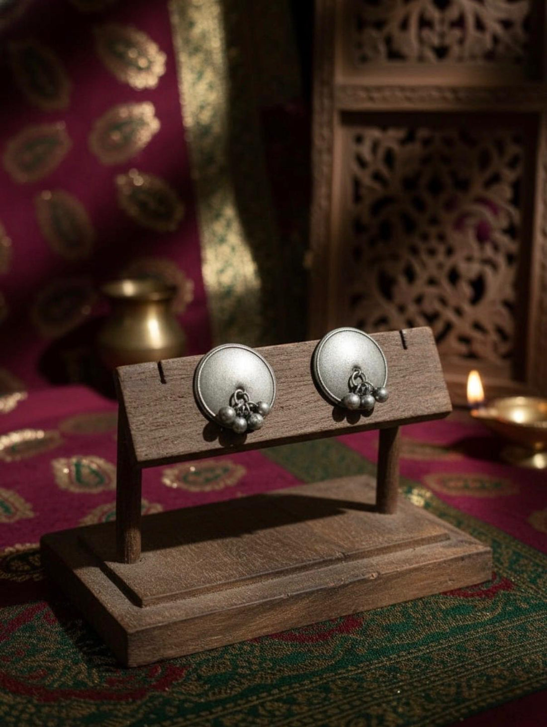 Antique Silver Metal Tops