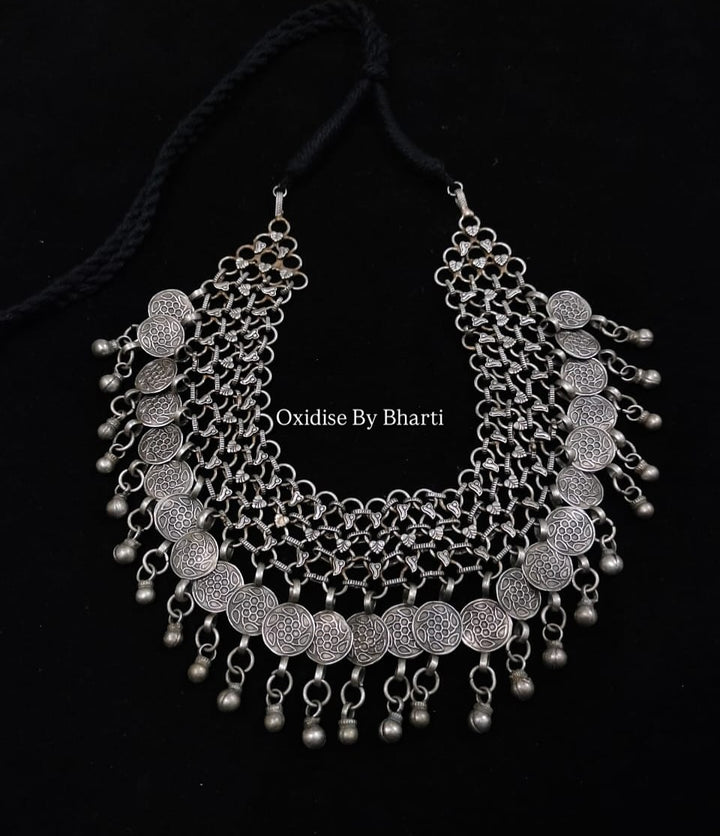 Aarohi Oxidised Charm Bracelet
