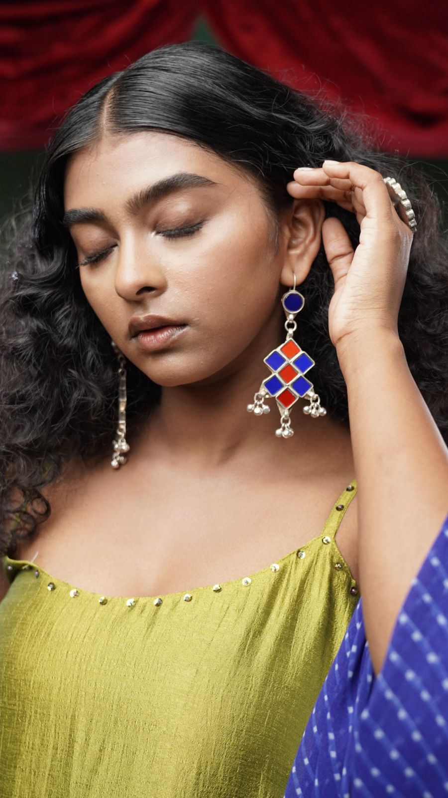 Aarohi Oxidised Charm Bracelet