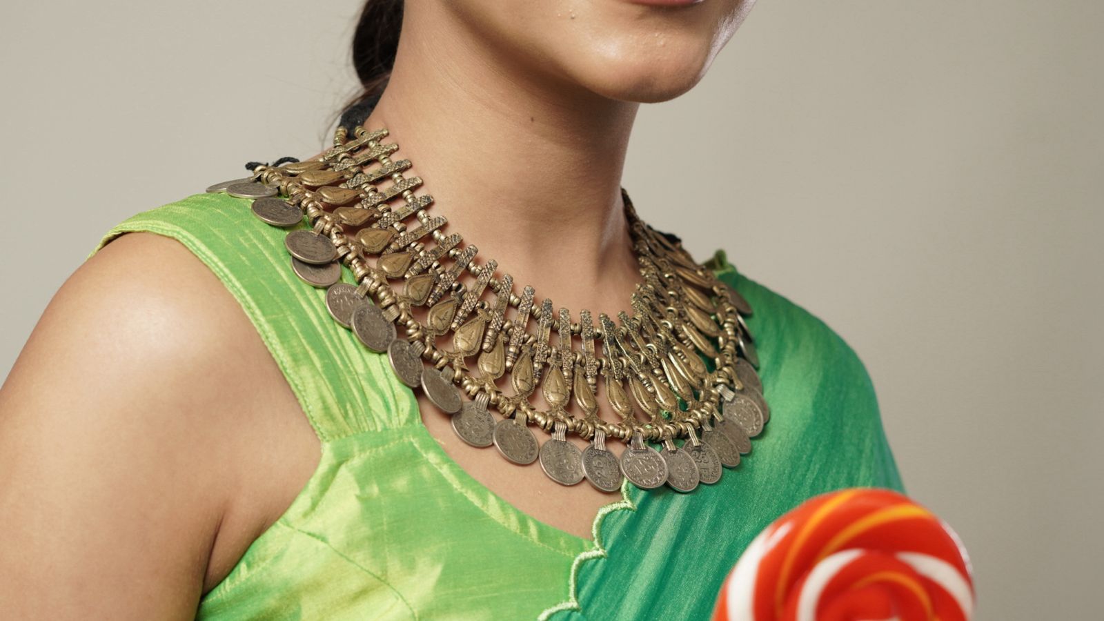 Kavya Layered Oxidised Necklace